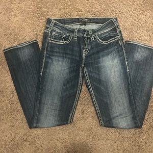 Women’s Silver Suki Straight Jeans